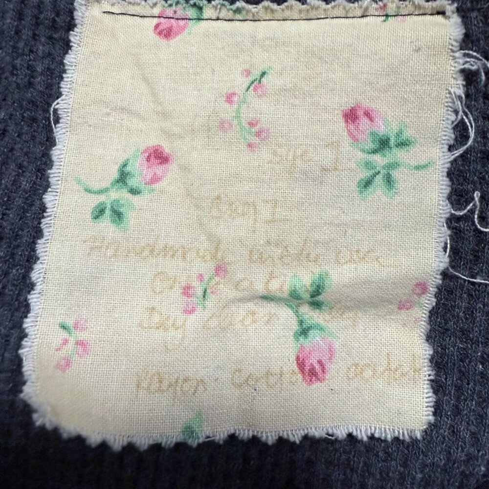 Artisan Patchwork Blouse Boho Cottage Whimsy - image 4